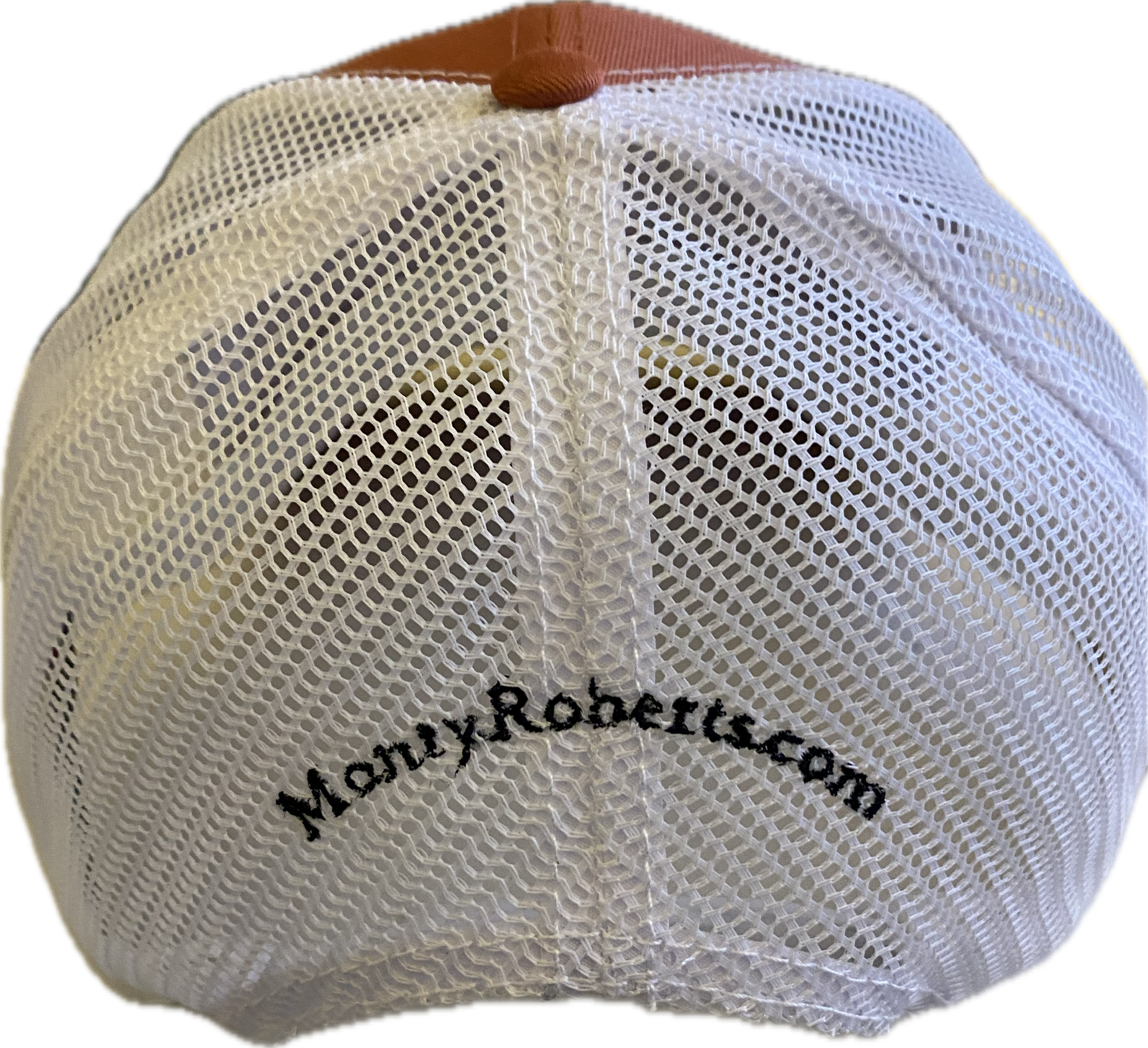 BURNT SIENNA MATTE CAP WITH SILVER MONTY ROBERTS LOGO